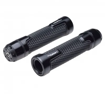 Mansoane moto sport, din metal, culoare negru