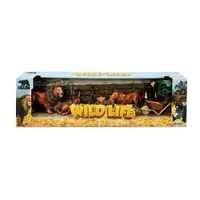 Set de joaca cu animale din jungla, Crazoo, Leu