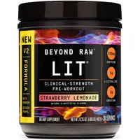 Pre-Workout LIT V2 cu Aroma de Limonada de Capsuni 492g