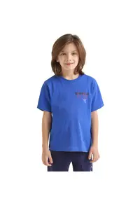 Tricou Graffiti JR 181707-60046 - Baieti - Albastru