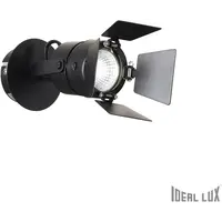 Aplica Ciak, 1 bec, dulie GU10, D:140 mm, H:200 mm, Negru