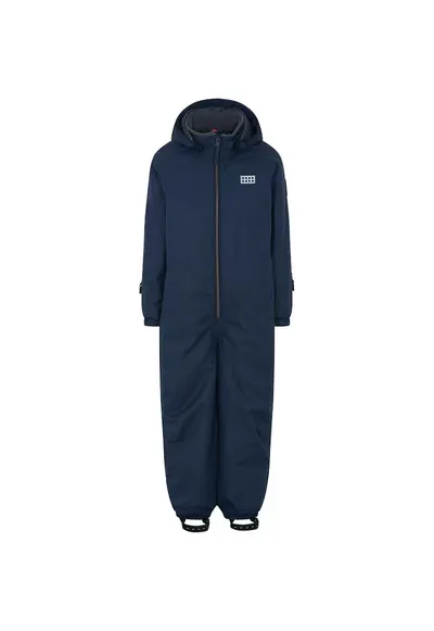 Costum schi copii Tec LWJori - impermeabil - glugă detasabilă - albastru - 86