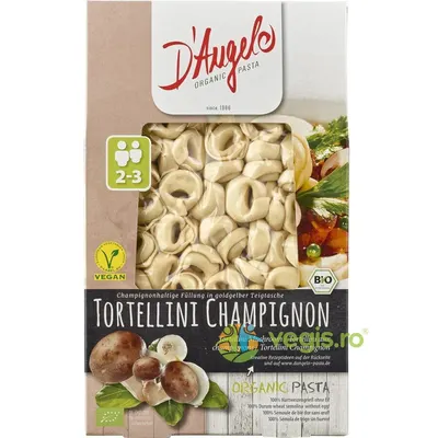 Tortellini cu Umplutura de Ciuperci Ecologice/Bio 250g
