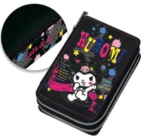 Penar cu accesorii Graffiti Kuromi - Sketchy, 2 fermoare