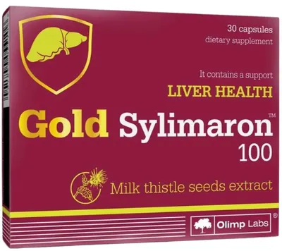 Gold Sylimaron 100, 125 mg, 30 capsule, Olimp