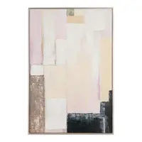 Tablou cu ramă/pe pânză imprimat/cu elemente pictate manual 80x120 cm Meldert – Yes Everyday