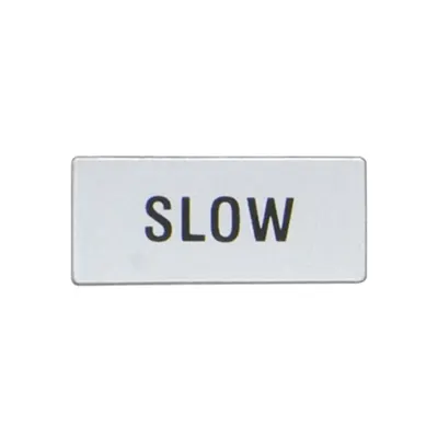 Eticheta cu text pentru LPX AU100 LEGEND HOLDER, SLOW