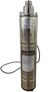 Pompa Inox Submersibila cu Snec Fara Plutitor GW GW7182, Putere 1.1KW (1100W), Cablu 9.5m, Inaltime 51.5cm, Latime 10.5cm, Circumferinta 31cm, Carcasa Otel Inoxidabil, Pentru Apa Curata sau Usor Murdara