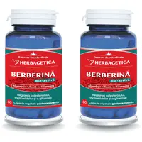 Pachet Berberina Bio-Activa 60cps+60cps