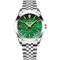 Ceas bărbătesc BENYAR BY-5209, mecanic automat, 40 mm, diver, rezistent la apă 5Bar, oțel inoxidabil