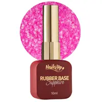 Rubber base NAILSUP Sapphire Flakes 019 10 ml