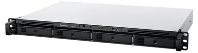 Dispozitiv NAS Synology - RackStation RS422+, 4-bay, 1Gbps, negru/gri