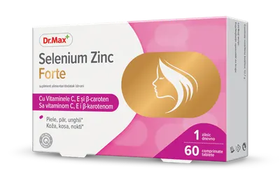 Dr. Max Selenium Zinc Forte, 60 comprimate