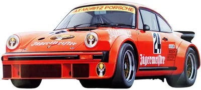 Model de asamblare TAMIYA Curse: Mașini - Porsche 934 Jaegermeister