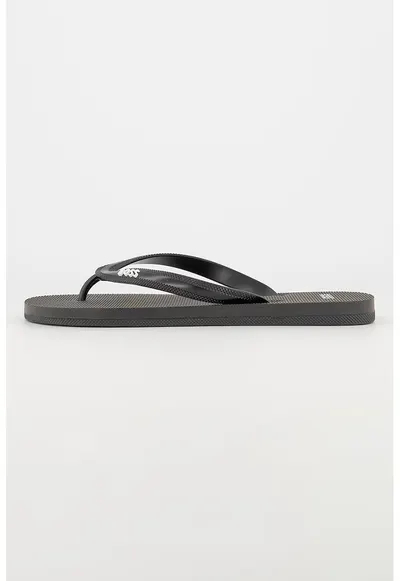 Papuci flip-flop cu logo Tracy - Negru