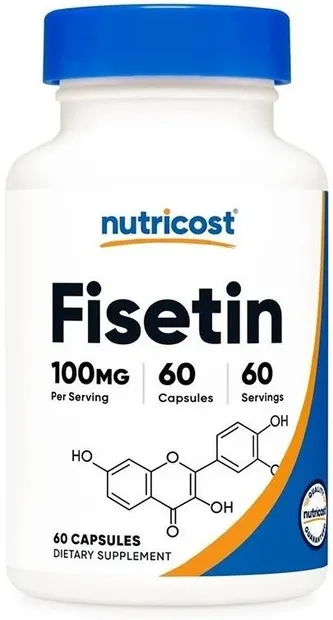 Fisetin, 100 mg, 60 capsule, Nutricost