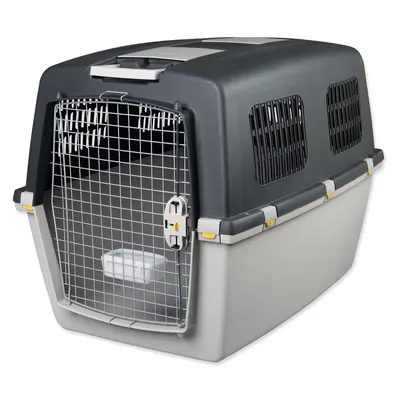 Cușcă / geantă pentru transport animale de companie gri 104x73 cm Trixie Gulliver 7 L – Plaček Pet Products