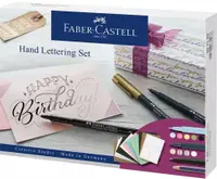 Set markere Faber-Castell Hand Lettering Pitt Artist - 12 buc.