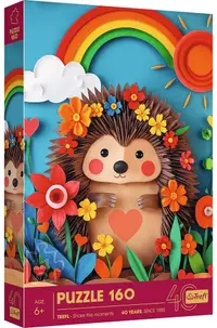 Puzzle Trefl cu 160 de piese - Arici mic