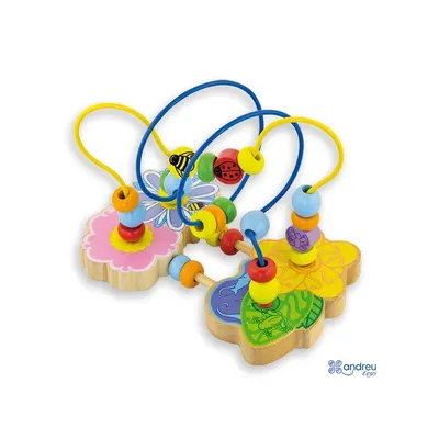 Labirint din lemn Andreu toys - Flori