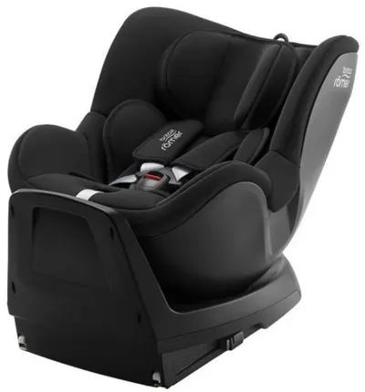 Scaun auto Britax Romer - Dualfix Plus, IsoFix, i-Size, 40-105 cm, Space Black