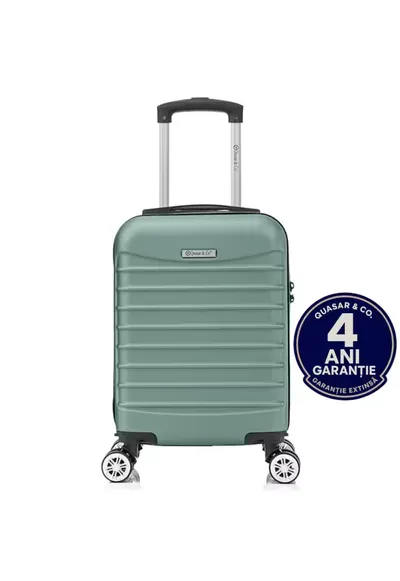 Troler cabina - XS - ABS - Roti detasabile - LINE - Turcoaz