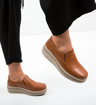 Pantofi Casual Rankin Camel