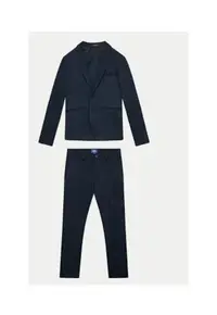 Compleu baieti - 304522918 - Poliester/Viscoza - 140 CM - Albastru