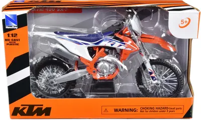 Motocicletă din metal Newray - KTM 450 SX-F, 1:12
