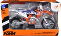Motocicletă din metal Newray - KTM 450 SX-F, 1:12