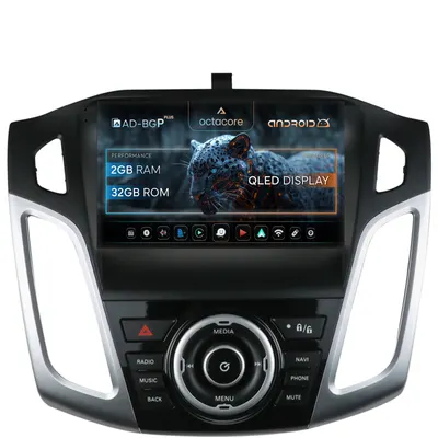 Navigatie Ford Focus 3 (2011-2019), Android, P-Octacore 2GB RAM + 32GB ROM, 9 Inch - AD-BGP9002+AD-BGRKIT144