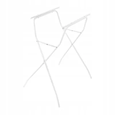 Suport pliabil, Primabobo, Pentru cadita Lux, Inaltime 85 cm, Sustine 30 kg, Alb
