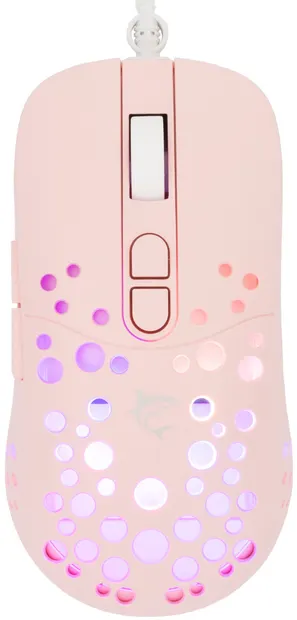 Mouse de gaming White Shark - Tristan 2, optic , roz
