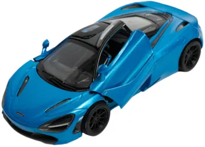 Mașinuță metalică Kinsmart - McLaren 720S, 1:36, albastru