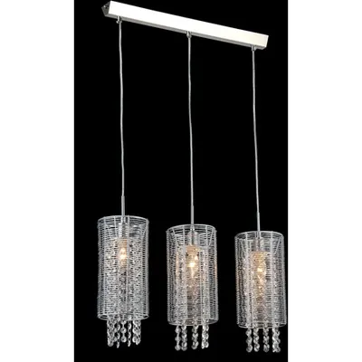 Lampa suspendata Fusion Twig,3 x E14,D.690,cm,H.1000 cm,Nichel