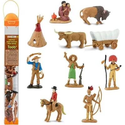 Tub figurine Vestul Salbatic