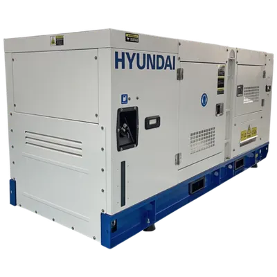 Generator de curent trifazat cu motor diesel HYUNDAI 56kw/62kw 72kva/79kva 380v