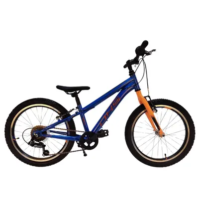 Bicicleta Copii DHS Sonic -, Albastru-Portocaliu Reambalat