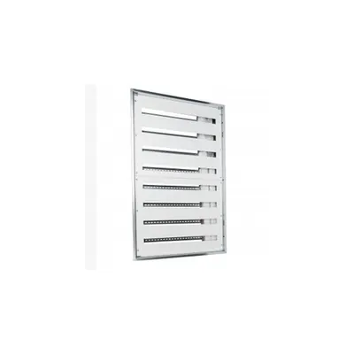 Tablou metalic modular XL³ S 160 montaj incastrat 36-module pe rand cu fixing lugs - RAL 9003 - 8 randuri - 288 module - 1412x883x138 mm