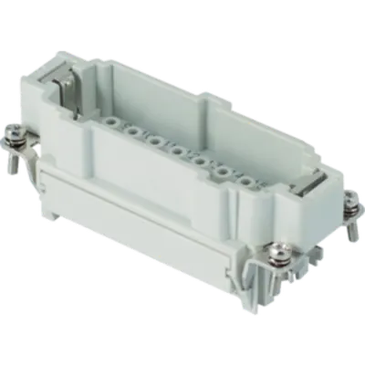 Contector industrial Tata - 77X27 - 16P + E 16A 500V / 6kV / 3 - CRIMP CONNECTION - GRI