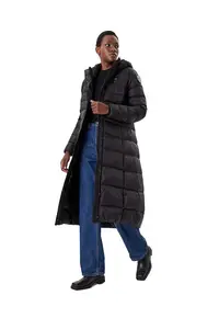 Geaca dama - cu puf - sintetic - negru -