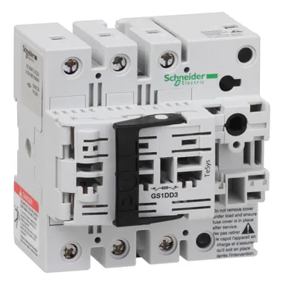 Corp Intrerupatoare Sigurante Gs1 - Tesys Gs - 3 Poli - Nfc - 32 A