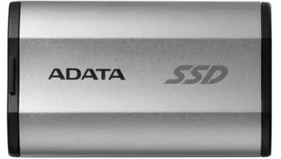 SSD Extern ADATA SD810, 500GB, USB Type-C 3.2, 20Gb/s (Argintiu)