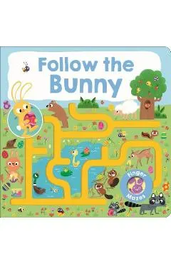 Maze Book: Follow the Bunny