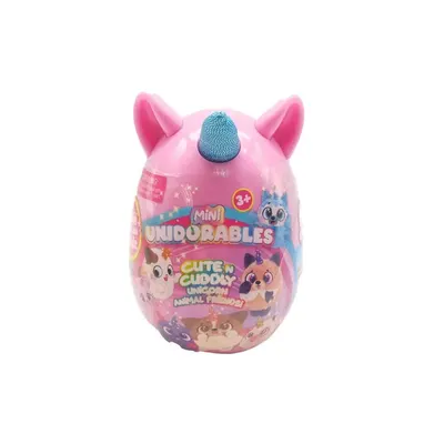 Figurina de plus surpriza Mini Unidorables Unicorn