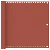 Gossi paravan de balcon, caramiziu, 90x300 cm, hdpe