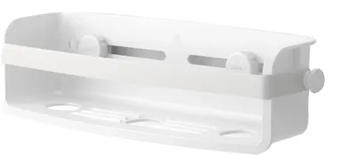 Organizator de perete pentru baie Umbra - Flex Adhesive, 33 x 12 x 9 cm