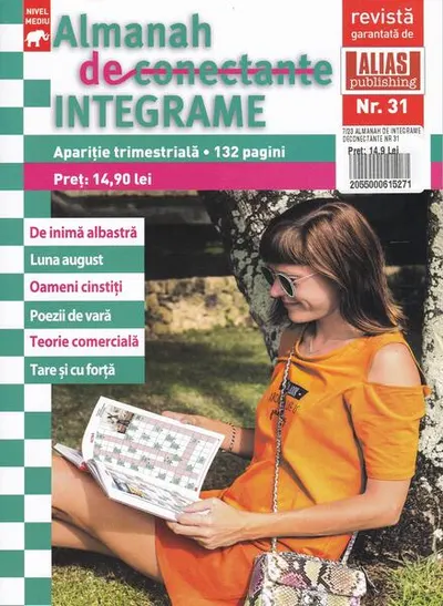 Almanah de integrame deconectante Nr. 31 - Paperback brosat