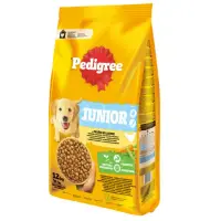 Hrana uscata caini, Pedigree Vital Protection, talie medie, junior, cu pasare si legume 12kg