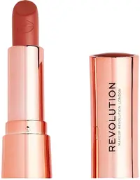 Makeup Revolution Satin Kiss Ruj Race Peach Nude, 3.5 g